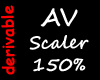 *Mus* AV Scaler 150% M/F