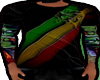 rasta zion black tee