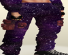 Galaxy Red Pants