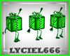 Dancing Gift Boxes GREEN