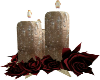 MaroonGold Candles