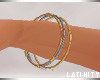 L* Tricolor Luna Bracele