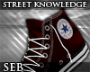 SK' Blood Red Chucks *M