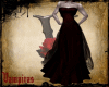 Dark Red Vampire Gown