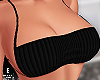 E. Bralette Black S