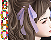 Pair Lilac Ribbons
