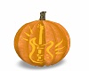 guitar pumpkin