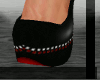 Red Back Glam Heels