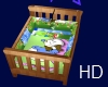 HD~Smurf Nursery Crib