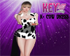 K- Cow Dress
