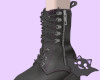 ☽ Leather Boots Purple