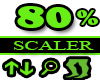80% Scaler Leg Resizer