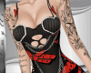 Crimson Butterfly Red