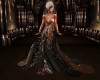 Gala Black Gold Gown