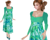 TF* Modest Teal Dress