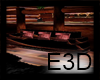 E3D-Classic Brown Couch