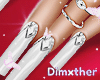 X. Diamond White Nails