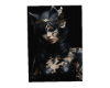 Girl Black Cat CutOut