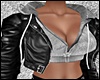 Leather Jacket Hoodie