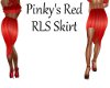 Pinkys Red RLS Skirt