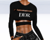 Ripped crop top