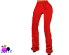 red sweat pants