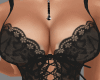 sw black lace sexy top