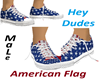 American Flag Hey Dudes