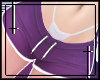   gym shorts / purple