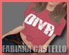 [FC] T-Shirt Pink Diva