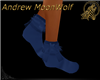Silk & Lace Sock Blue