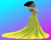 Yellow ball Gown