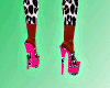 Pink n Leopard shoes