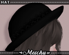 🌸 Cute Hat Black