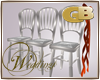 [GB]trio wedding chairs