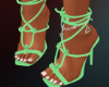 Green Knot Heels