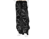 Black Web Pants