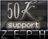 [Z] 50k Support Sticker