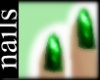 § Gloss Green Nails