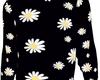 black flower sweater