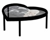 wolf coffee table heart
