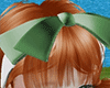 Lt Green Hair bow