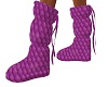 Purple Insulated Boots