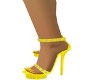 Sexy yellow heels