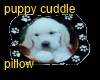 puppy cuddle pillow