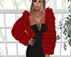 Layerable Fur Red