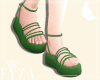 F! Sandals Summer Green