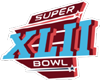 Superbowl logo sticker