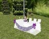 lavender wedding garland