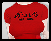 Cz!T-Shirt RED/F
